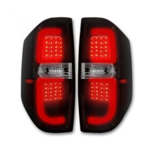 Toyota Tundra 14-21 LED Tail Lights in Dark Red Smoked - Image 2