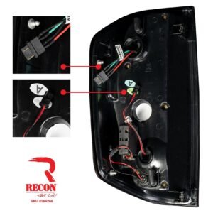 Toyota Tundra 14-21 LED Tail Lights in Dark Red Smoked - Image 3
