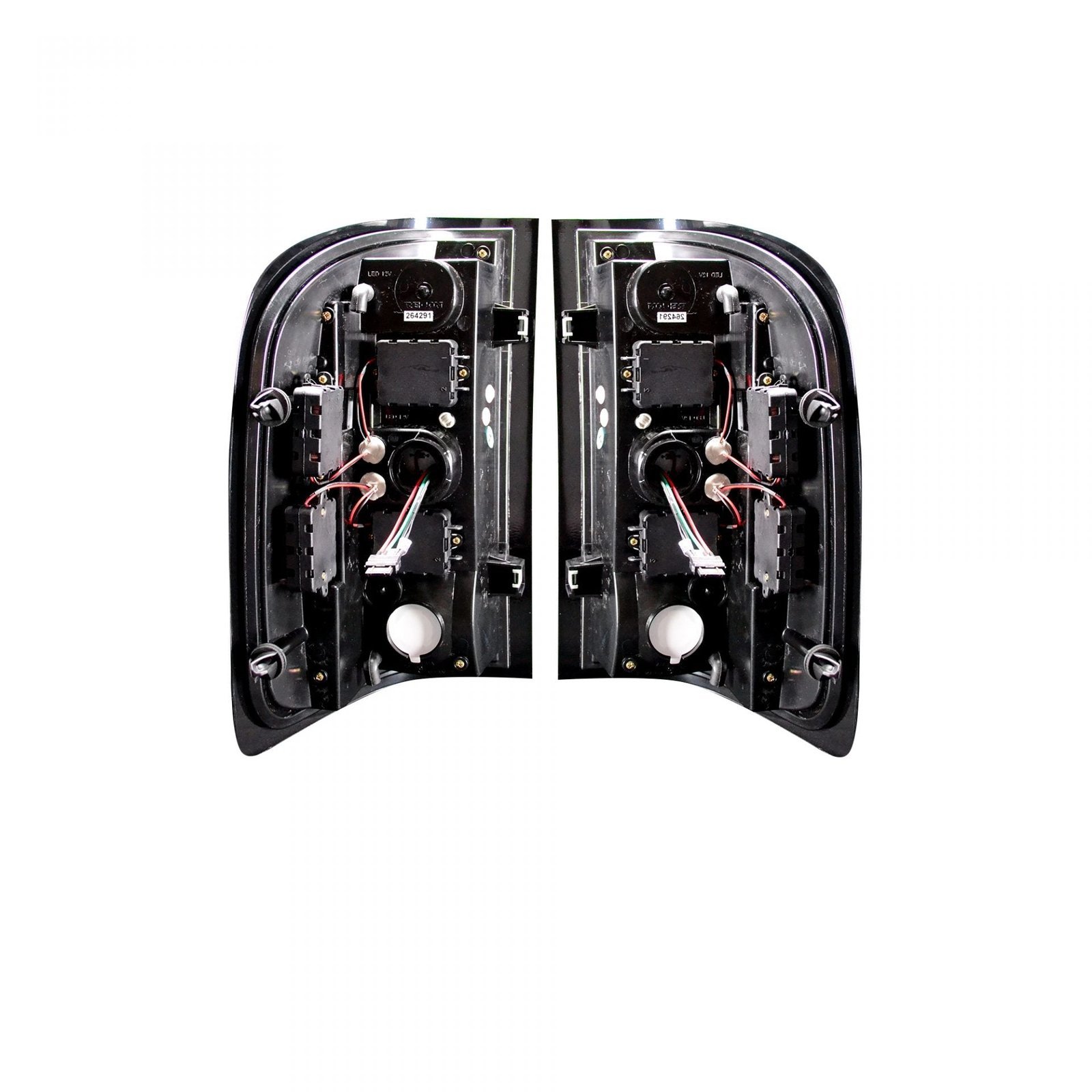 Chevy Silverado Single-Wheel 07-13 & 07-14 GMC Sierra 07-14 Tail Lights OLED Clear - Image 3