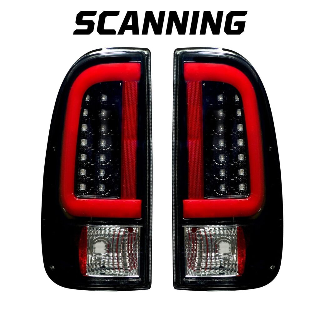 Ford Super Duty F250HD/350/450/550 99-07 & F150 97-03 Tail Lights Smoked