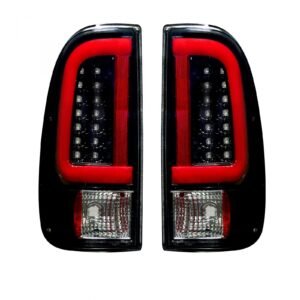 Ford Super Duty 08-16 Tail Lights OLED in Smoked - Image 1