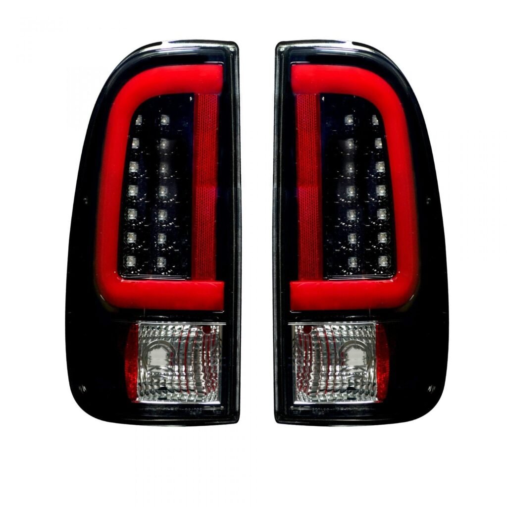 Ford Super Duty F250HD/350/450/550 99-07 & F150 97-03 Tail Lights Smoked