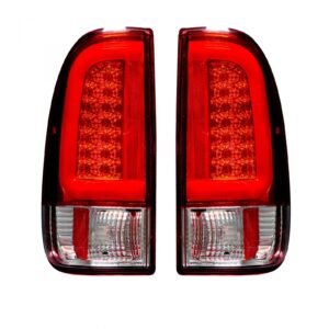 Ford Super Duty F250HD/350/450/550 08-16 Tail Lights OLED in Red - Image 1