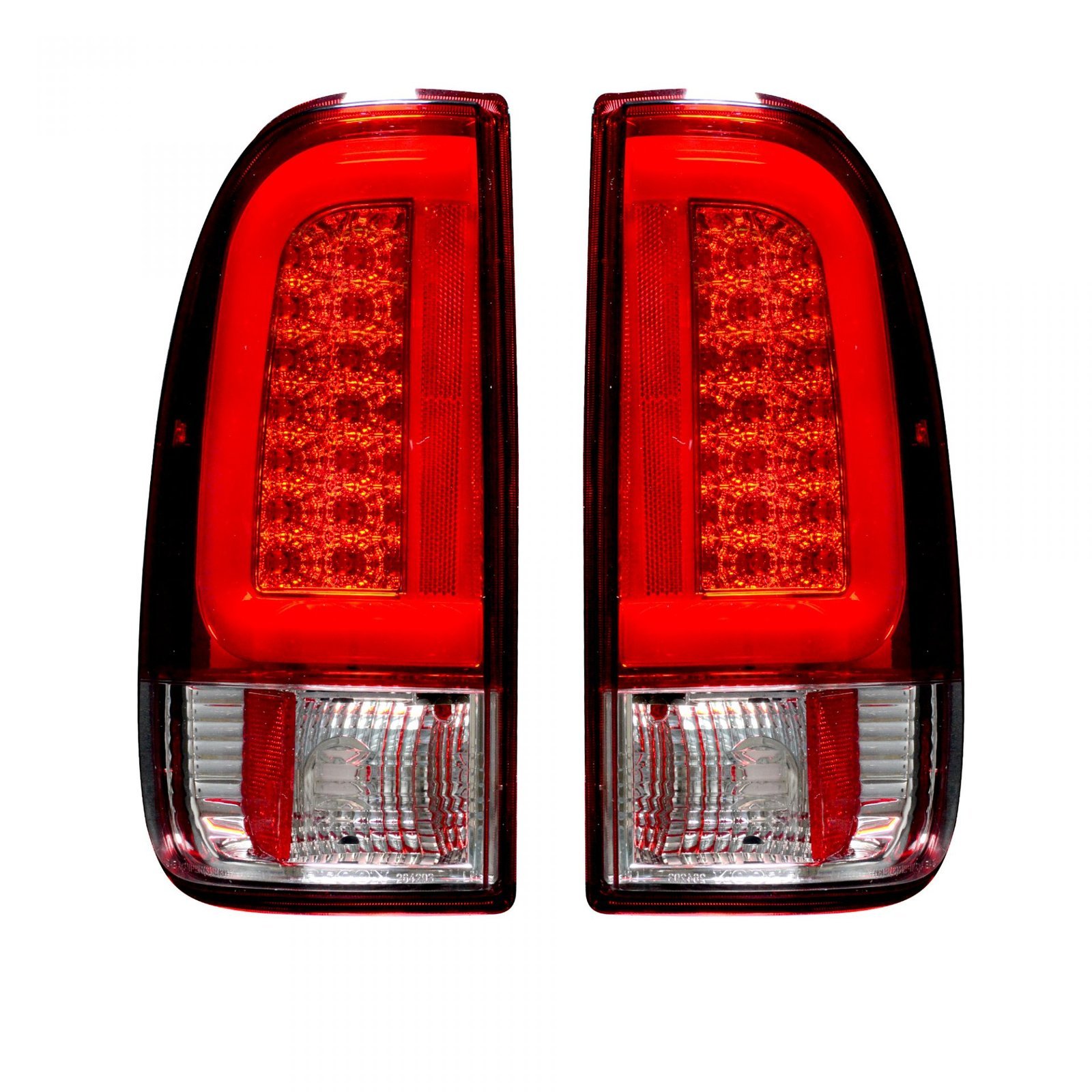 Ford Super Duty F250HD/350/450/550 08-16 Tail Lights OLED in Red - Image 1