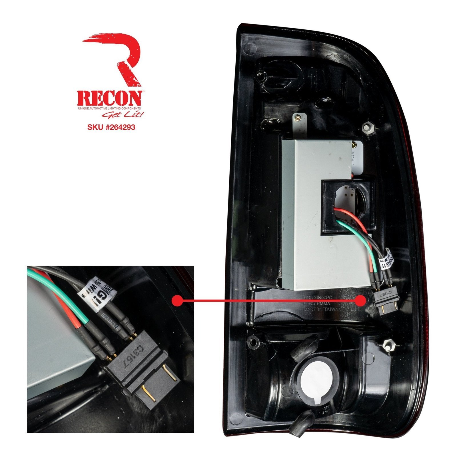 Ford Super Duty F250HD/350/450/550 08-16 OLED in Smoked - Image 4