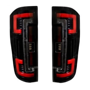 Ford Super Duty F250/350/450/550 17-19 Tail Lights OLED in Smoked - Image 4