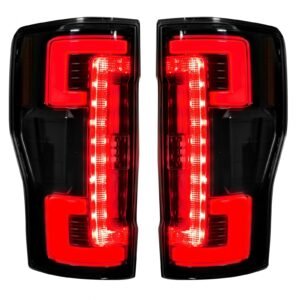 Ford Super Duty F250/350/450/550 17-19 Tail Lights OLED in Smoked - Image 3