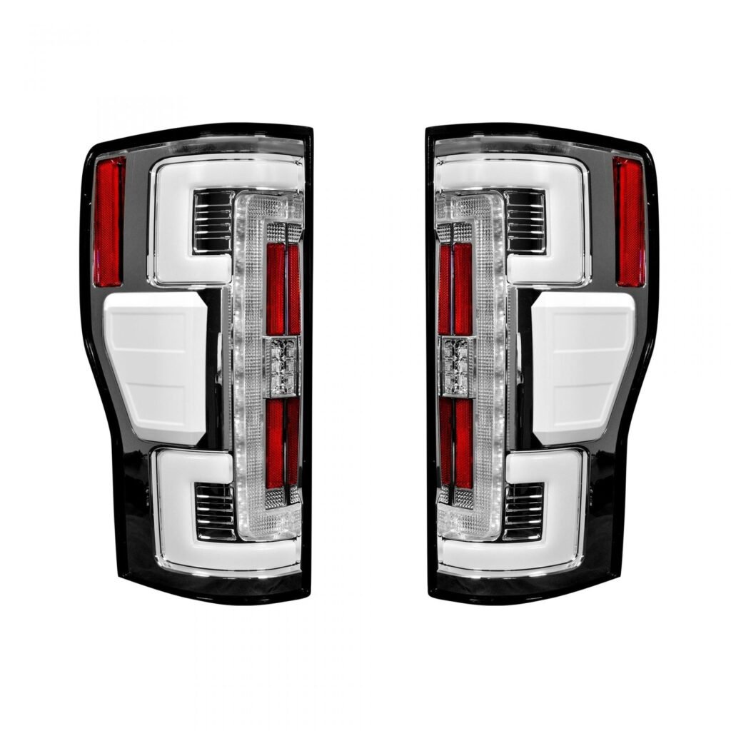 Ford Super Duty F250/350/450/500 17-19 Tail Lights OLED in Clear