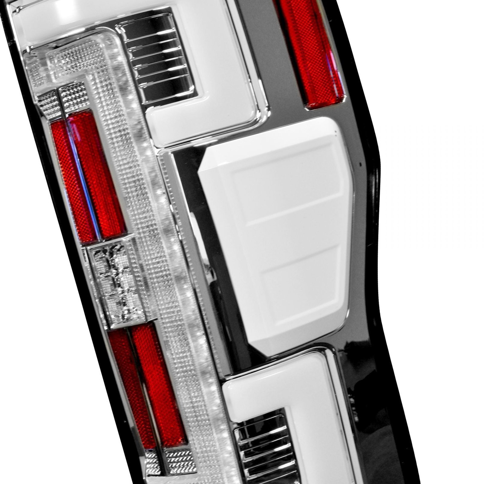 Ford Super Duty F250/350/450/500 17-19 Tail Lights OLED in Clear - Image 5