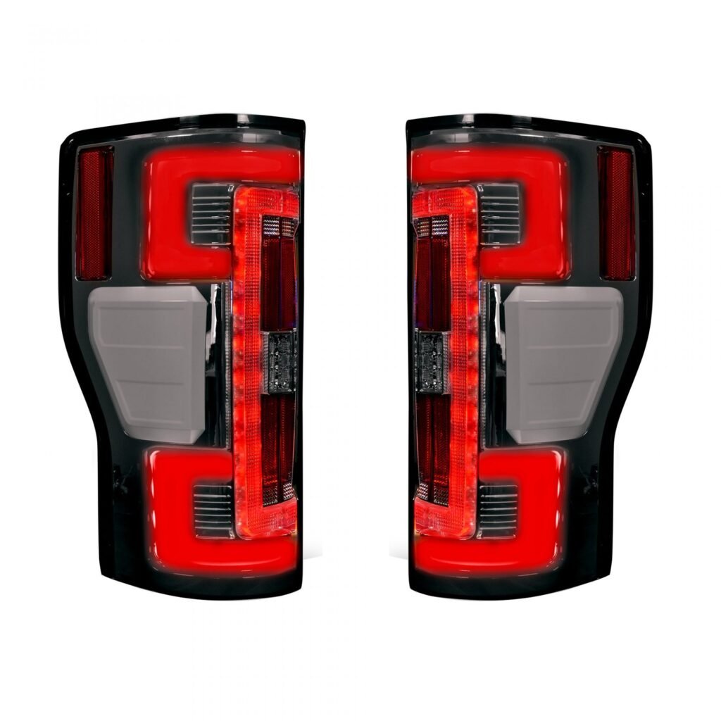 Ford Super Duty F250/350/450/500 17-19 Tail Lights OLED in Clear