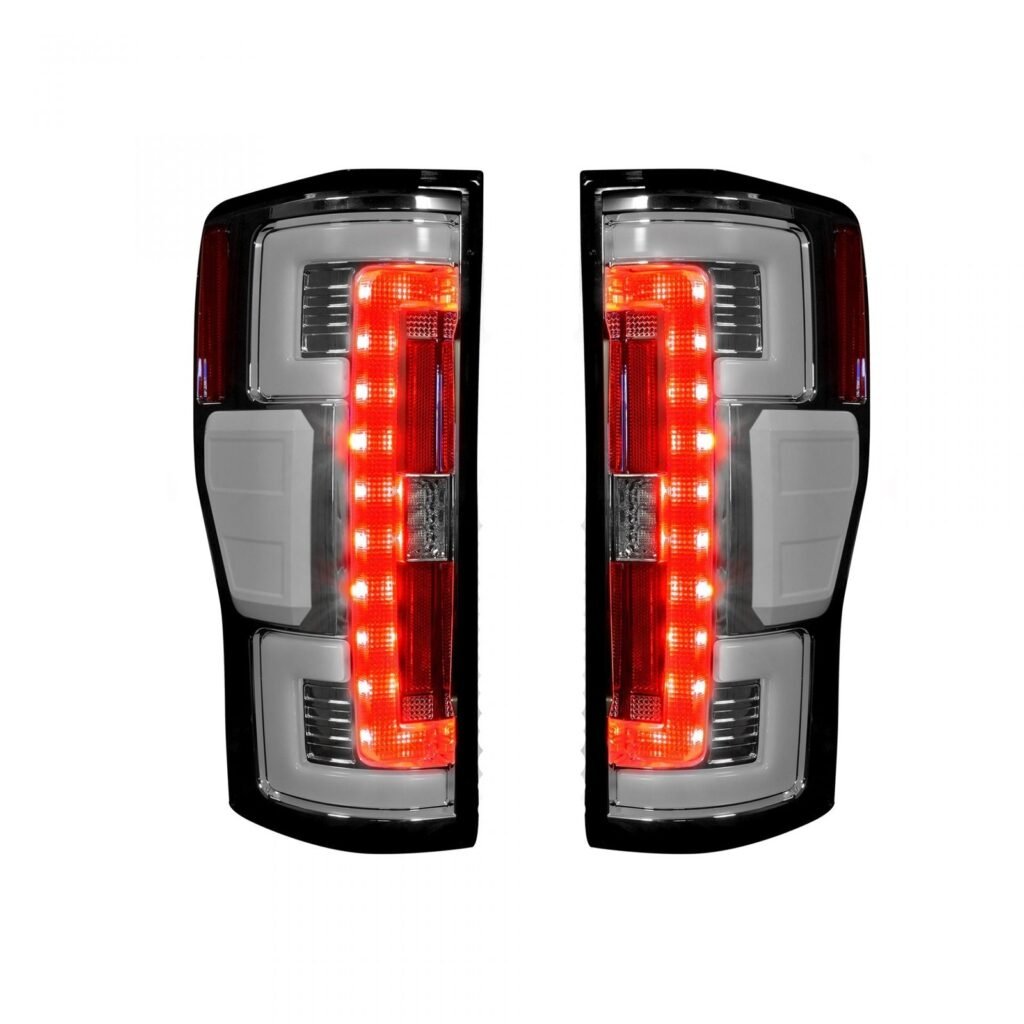 Ford Super Duty F250/350/450/550 17-19 Tail Lights OLED in Clear