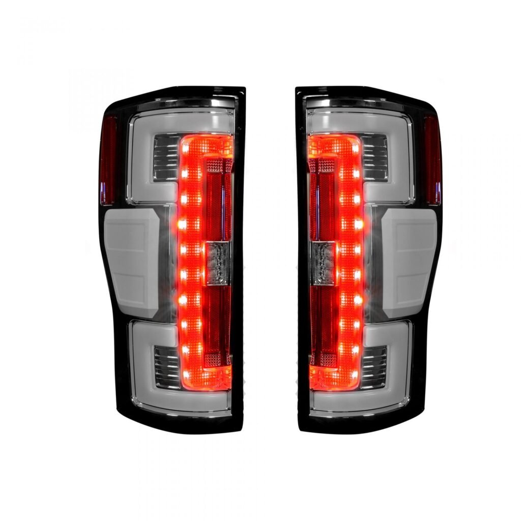 Ford Super Duty F250/350/450/500 17-19 Tail Lights OLED in Clear