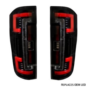 Ford Super Duty F250/350/450/550 17-19 Tail Lights OLED in Smoked - Image 1