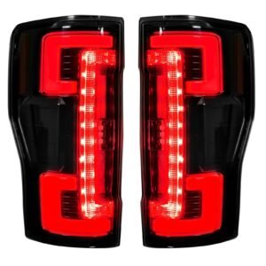 Ford Super Duty 20-22 (Replaces OEM Halogen) Tail Lights OLED in Smoked - Image 7