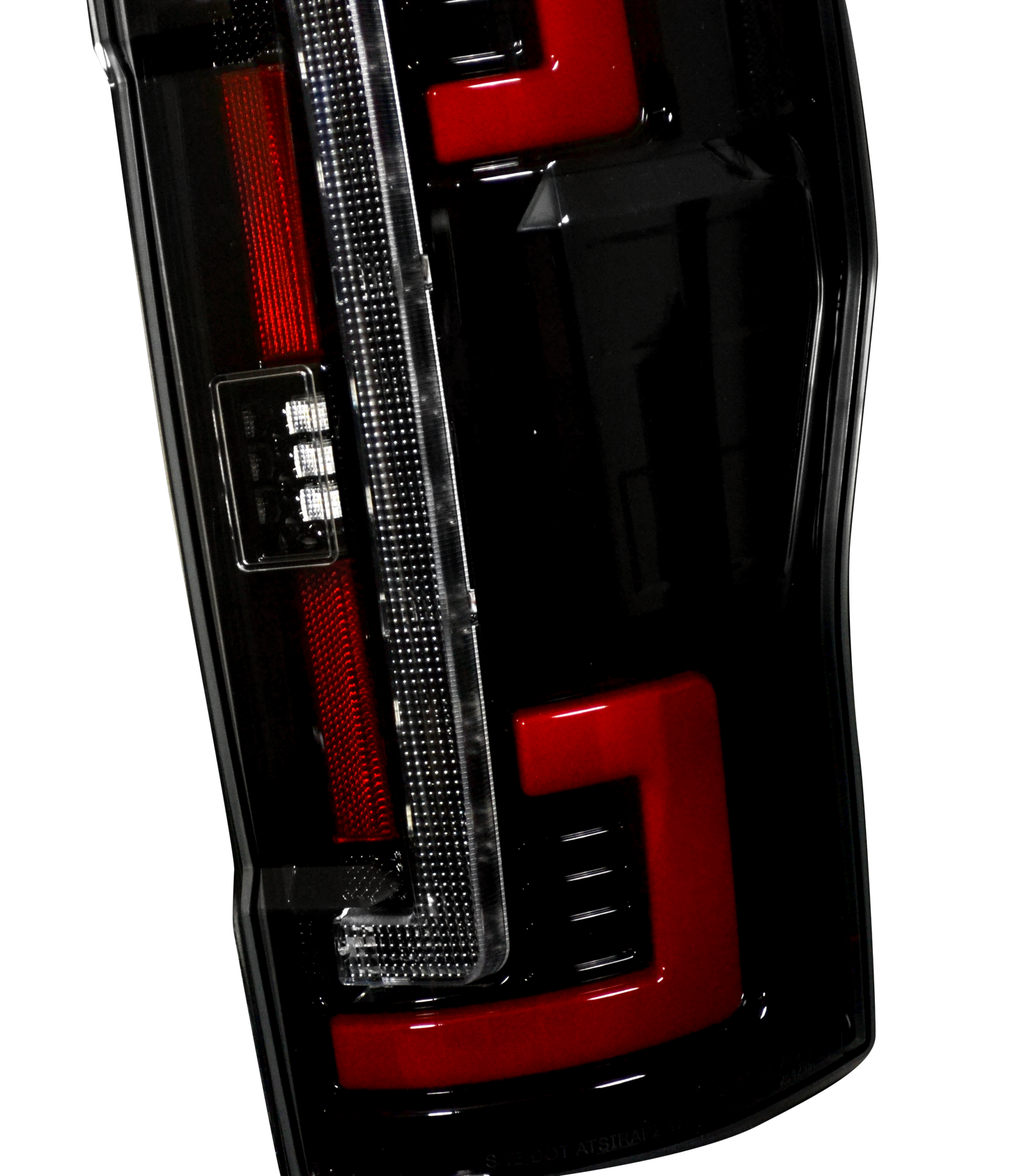 Ford Super Duty 20-22 (Replaces OEM Halogen) Tail Lights OLED in Smoked - Image 9