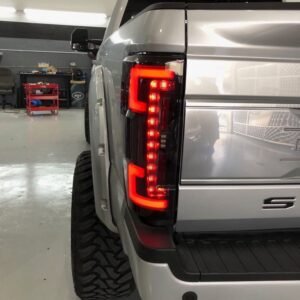 Ford Super Duty F250/350/450/550 17-19 Tail Lights OLED in Smoked - Image 7