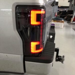 Ford Super Duty F250/350/450/550 17-19 Tail Lights OLED in Smoked - Image 6