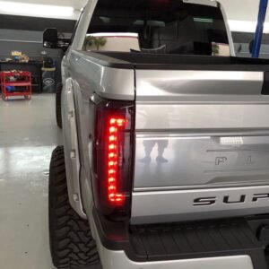 Ford Super Duty F250/350/450/550 17-19 Tail Lights OLED in Smoked - Image 9