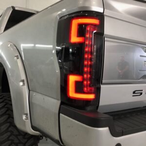Ford Super Duty F250/350/450/550 17-19 Tail Lights OLED in Smoked - Image 8