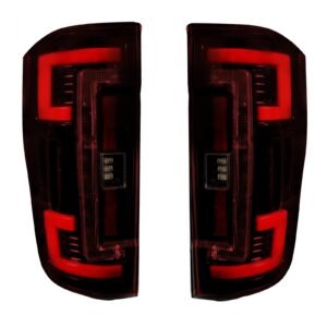 Ford Super Duty F250/350/450/550 17-19 Tail Lights OLED in Red - Image 5