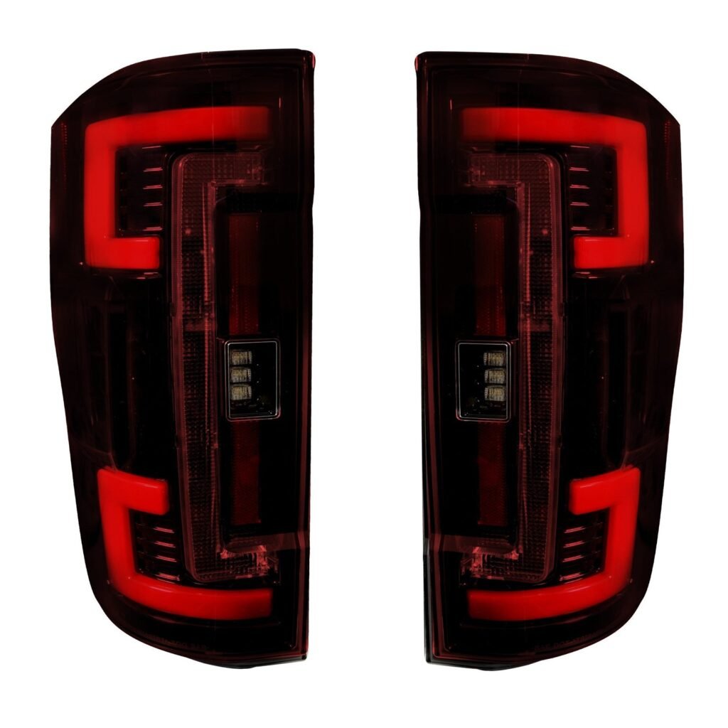 Ford Super Duty 20-22 (Replaces OEM LED) Tail Lights OLED in Red