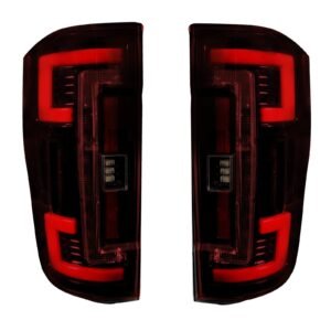 Ford Super Duty 20-22 (Replaces OEM LED) Tail Lights OLED in Red - Image 1