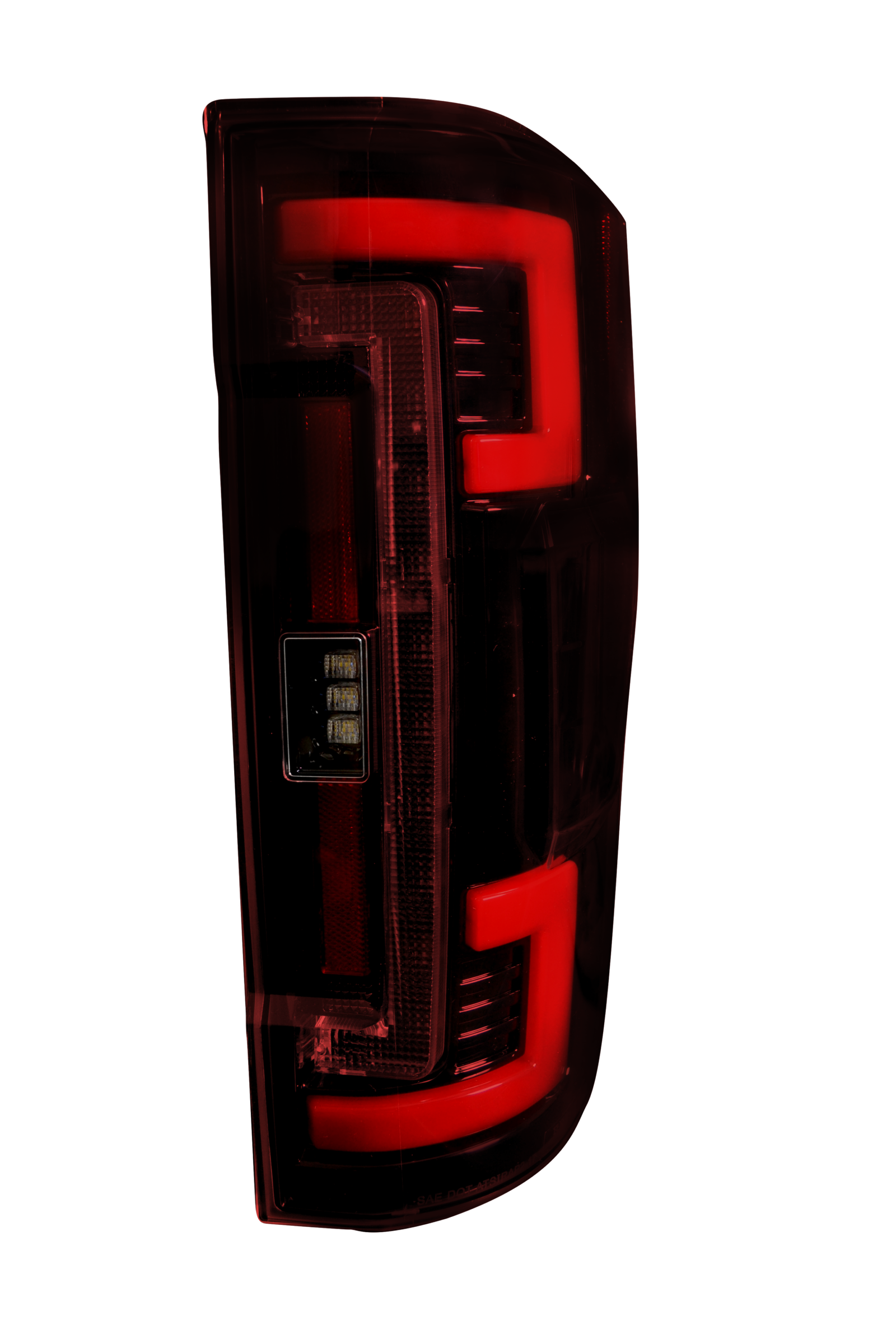 Ford Super Duty 20-22 (Replaces OEM LED) Tail Lights OLED in Red - Image 2
