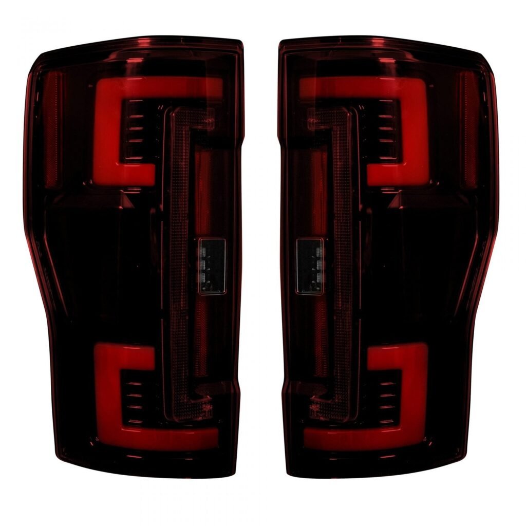 Ford Super Duty F250/350/450/550 17-19 Tail Lights OLED in Red