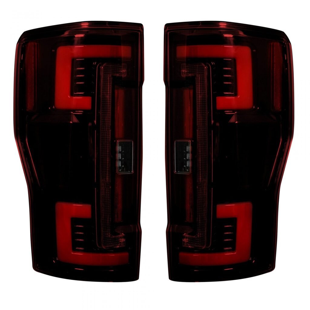 Ford Super Duty F250/350/450/550 17-19 Tail Lights OLED in Red