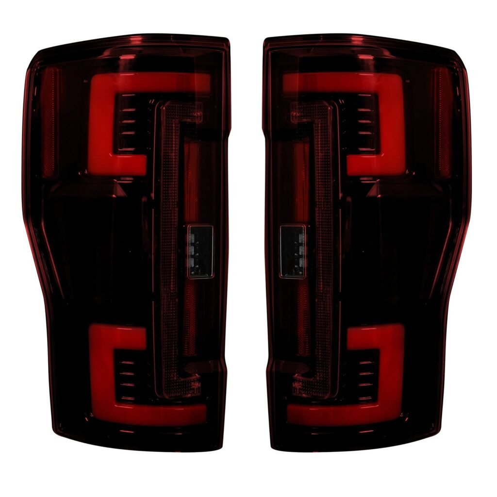 Ford Super Duty 20-22 (Replaces OEM Halogen) Tail Lights OLED in Red