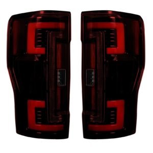 Ford Super Duty 20-22 (Replaces OEM Halogen) Tail Lights OLED in Red - Image 9