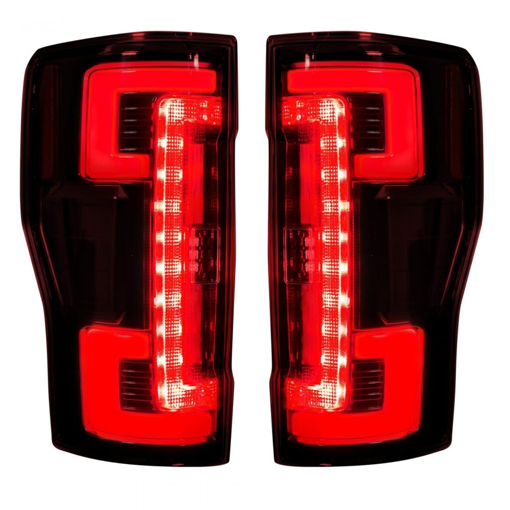Ford Super Duty F250/350/450/550 17-19 Tail Lights OLED in Red