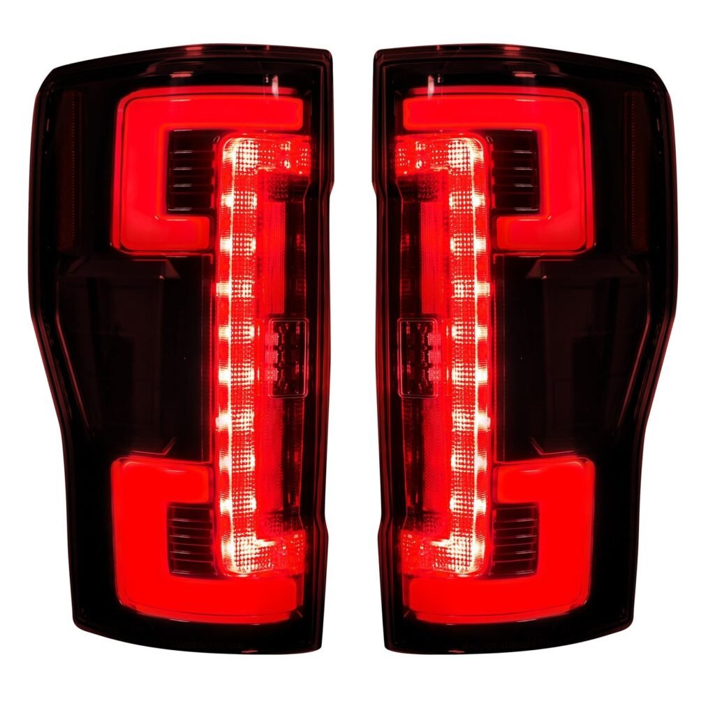 Ford Super Duty 20-22 (Replaces OEM Halogen) Tail Lights OLED in Red
