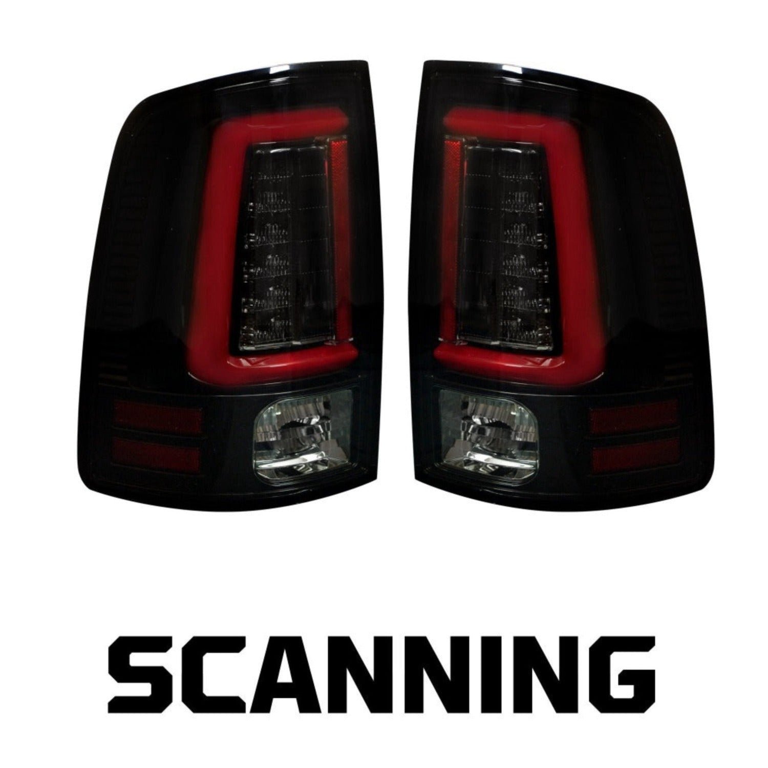 Dodge RAM 1500 09-18 & 2500/3500 10-18 Tail Lights OLED Smoked - Image 1