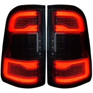 Dodge RAM 1500 19-21 OLED Tail Lights Smoked w/ NO Blind Spot Sensor - Image 3