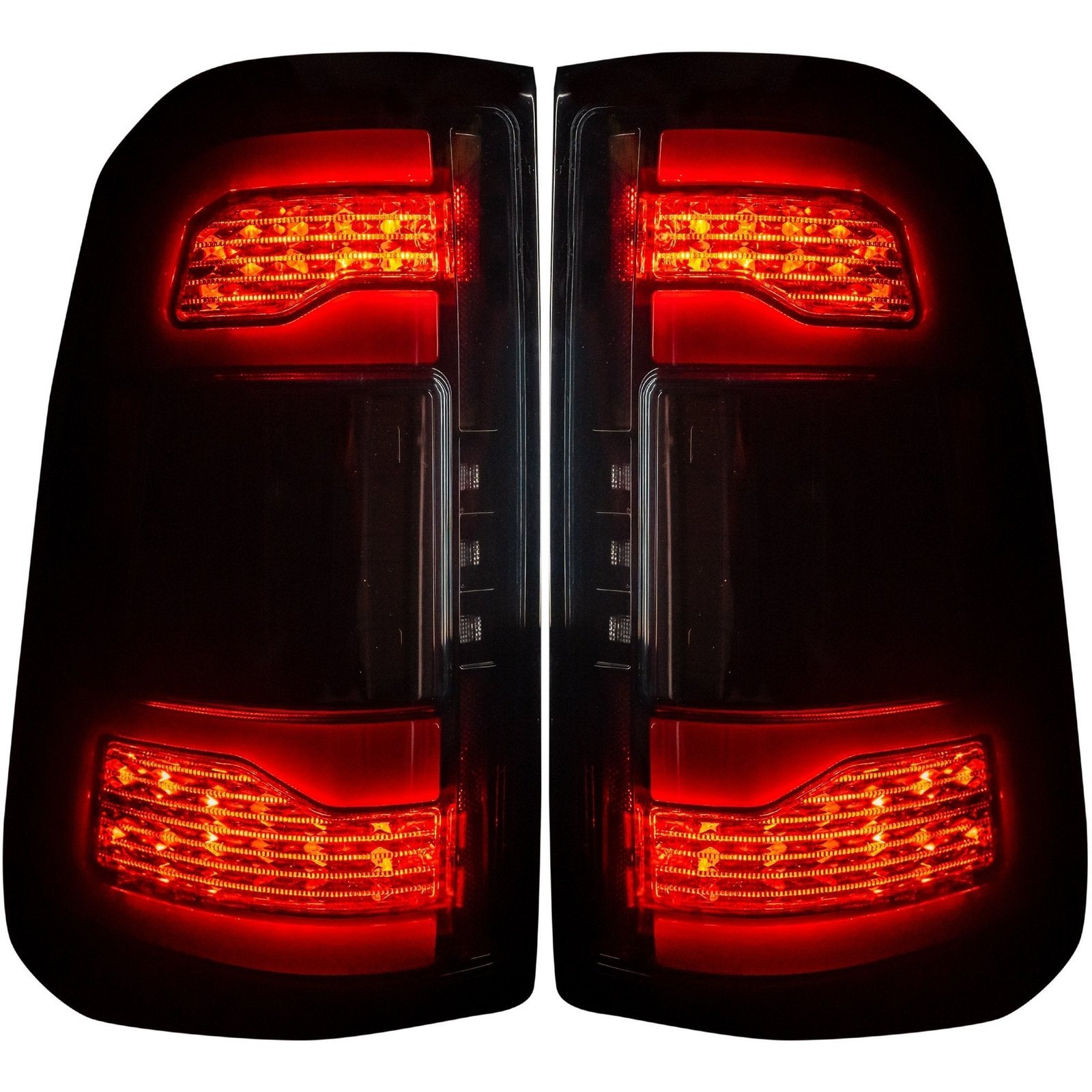 Dodge RAM 1500 19-21 OLED Tail Lights Smoked w/ NO Blind Spot Sensor - Image 4