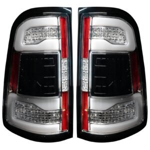 Dodge RAM 1500 19-21 OLED Tail Lights Clear - Replaces OEM LED Tail Lights - Image 2