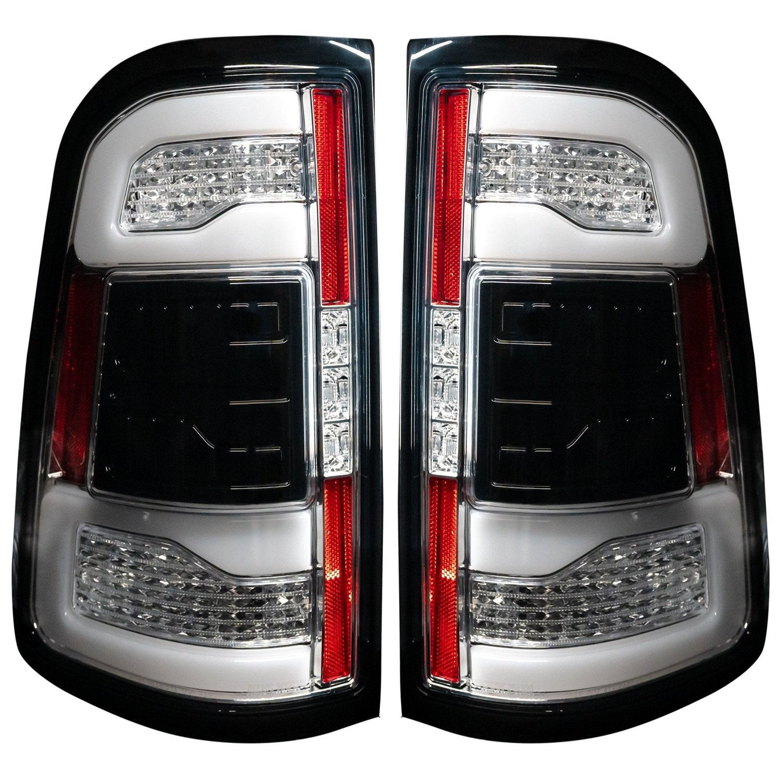 Dodge RAM 1500 19-21 OLED Tail Lights Clear - Replaces OEM LED Tail Lights - Image 2
