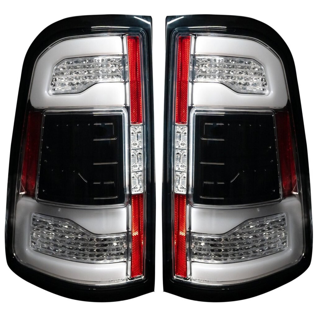 Dodge RAM 1500 19-21 OLED Tail Lights w/ NO Blind Spot Sensor in Clear