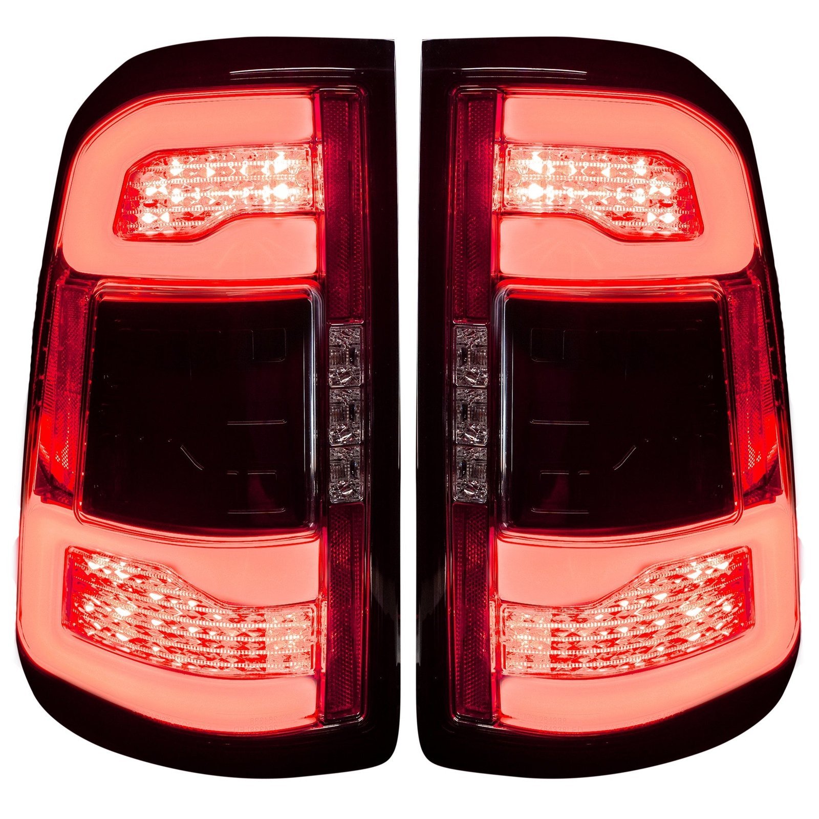 Dodge RAM 1500 19-21 OLED Tail Lights Clear - Replaces OEM LED Tail Lights - Image 4