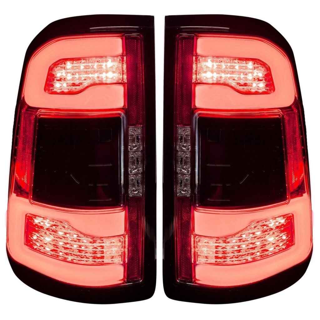 Dodge RAM 1500 19-21 OLED Tail Lights w/ NO Blind Spot Sensor in Clear