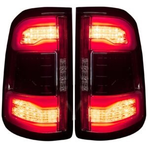 Dodge RAM 1500 19-21 OLED Tail Lights Clear - Replaces OEM LED Tail Lights - Image 3