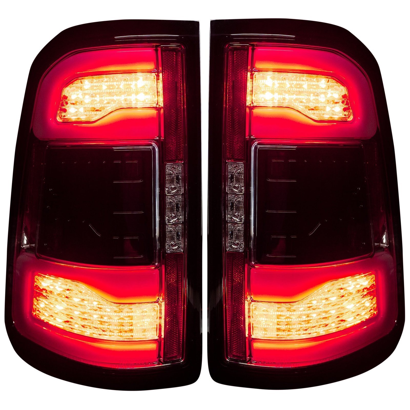 Dodge RAM 1500 19-21 OLED Tail Lights Clear - Replaces OEM LED Tail Lights - Image 3