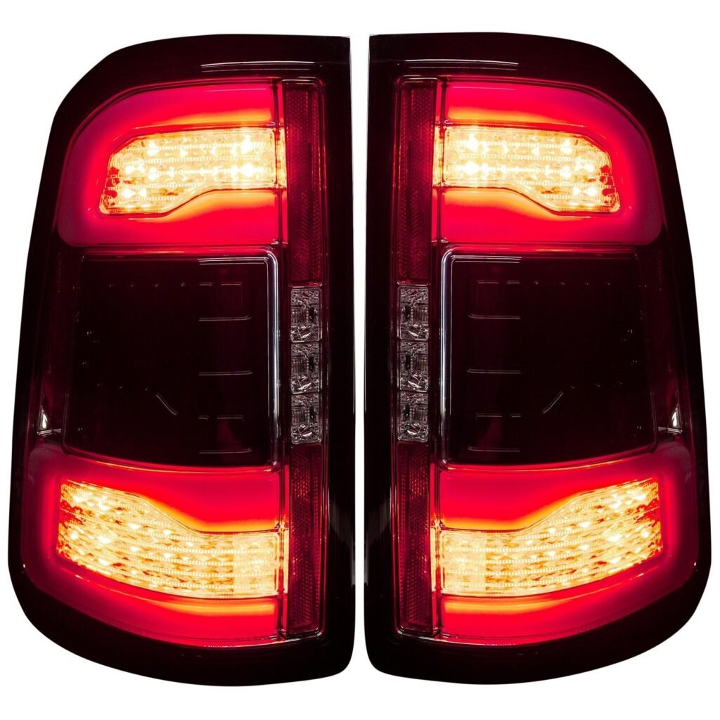 Dodge RAM 1500 19-21 OLED Tail Lights w/ NO Blind Spot Sensor in Clear