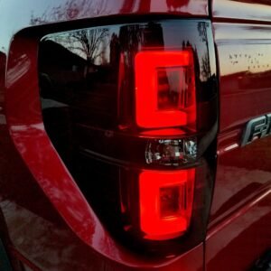 Ford F150 & Raptor 09-14 Tail Lights OLED in Dark Red Smoked - Image 9
