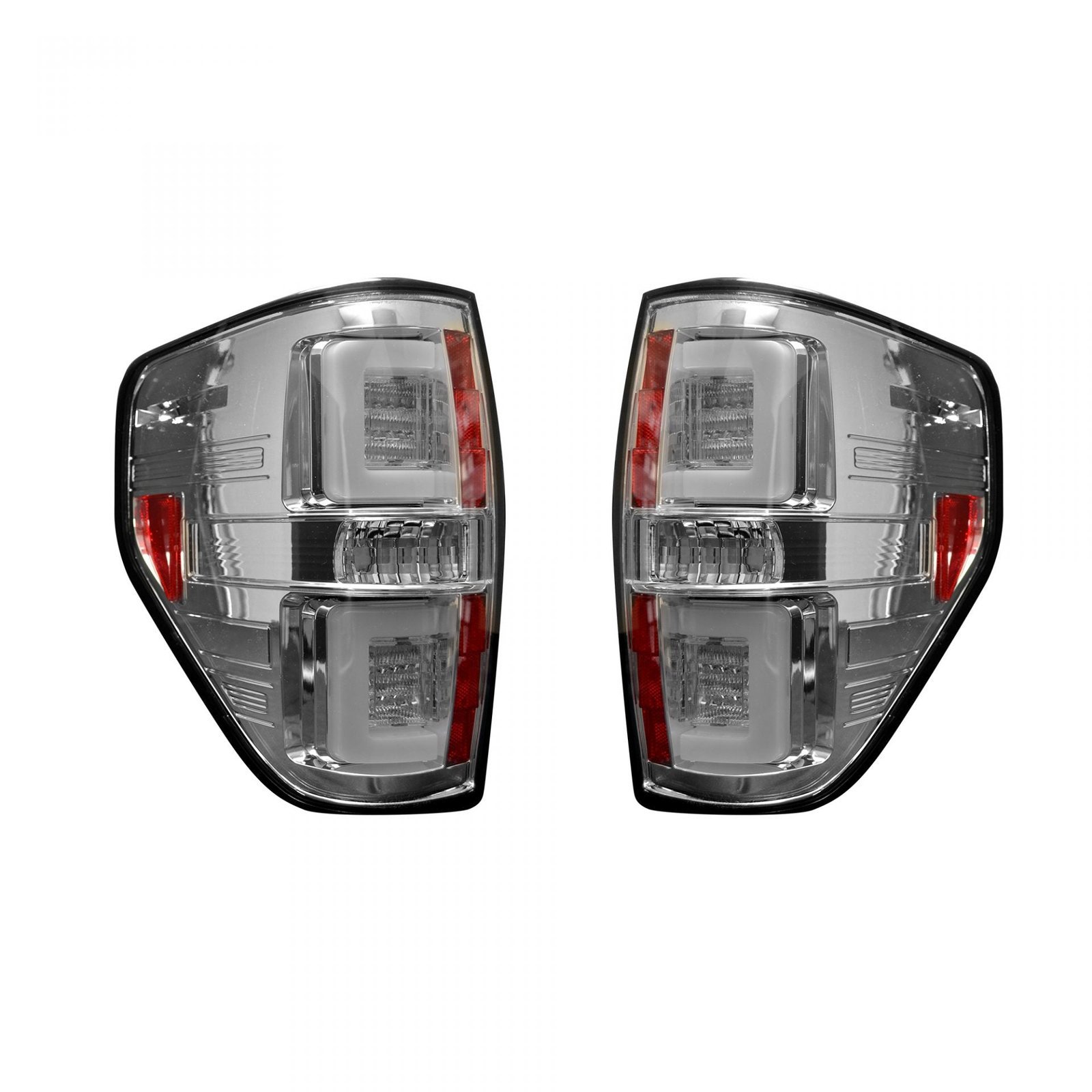 Ford F150 & Raptor 09-14 Tail Lights OLED in Clear - Image 1