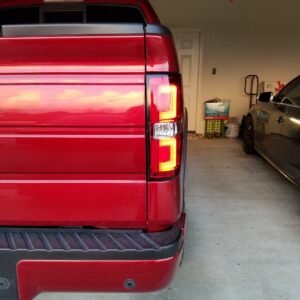 Ford F150 & Raptor 09-14 Tail Lights OLED in Dark Red Smoked - Image 8