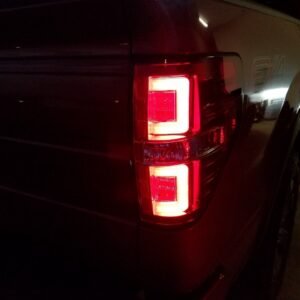 Ford F150 & Raptor 09-14 Tail Lights OLED in Dark Red Smoked - Image 4