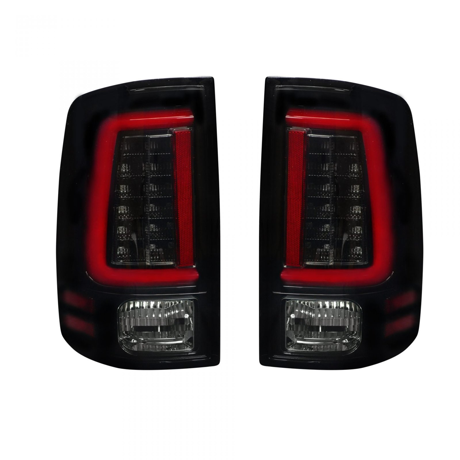 Dodge RAM 1500 09-18 & 2500/3500 10-18 OLED Tail Lights in Smoked - Image 1