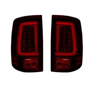 Dodge RAM 1500/2500/3500 13-18 (Replaces OEM LED) Tail Lights OLED in Red - Image 4
